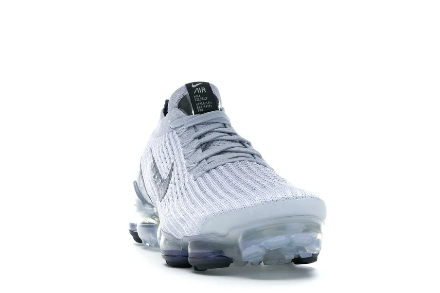 Фото № 2 с приближением к товару «‎Nike Air VaporMax Flyknit 3 White Reflect Silver»