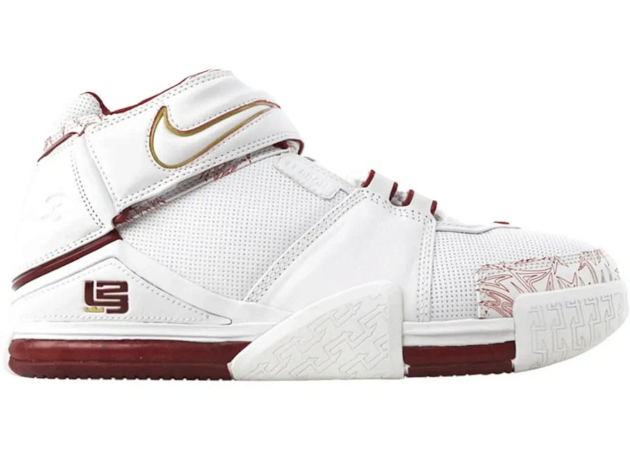 Фото № 1 с приближением к товару «‎Nike LeBron 2 Chamber of Fear (White Swoosh)»