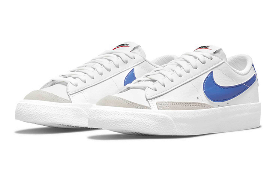 Фото № 3 с приближением к товару «‎Nike Blazer Low '77 GS 'White Hyper Royal'»