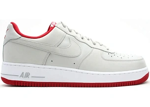 Nike Air Force 1 Low Neutral Grey Varsity Red