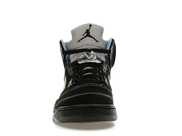 Jordan 5 Retro Black/University Blue - 2