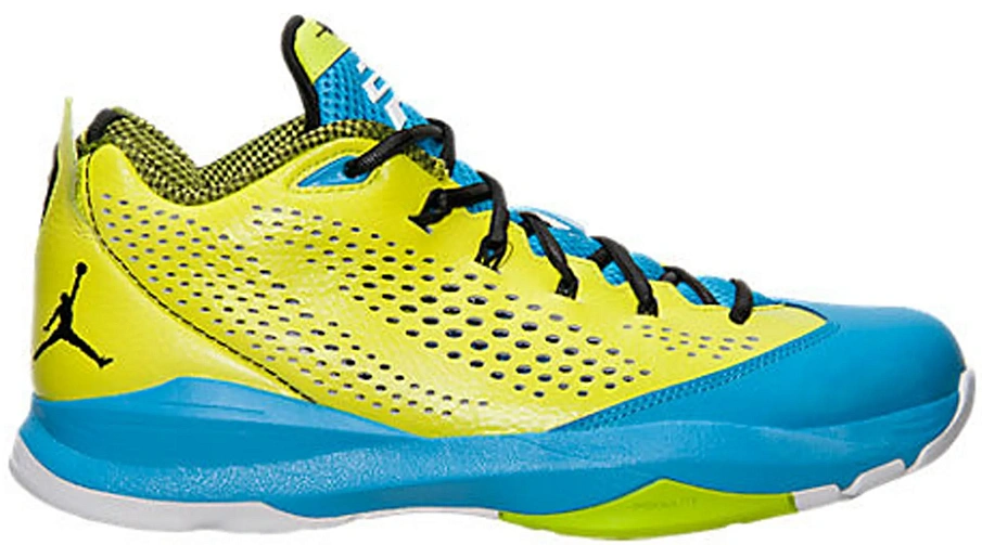 Фото № 1 с приближением к товару «‎Jordan CP3.VII Venom Green Dark Powder Blue»