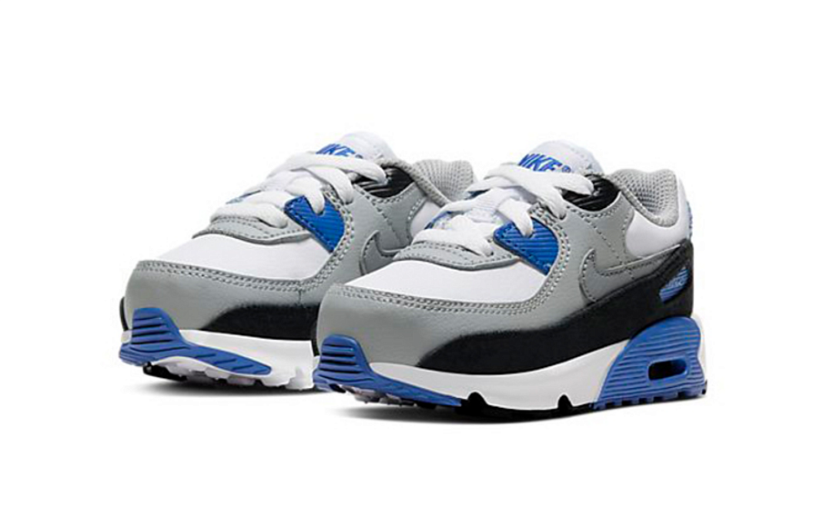 Фото № 3 с приближением к товару «‎Nike Air Max 90 LTR (TD) BlackWhiteBlue»