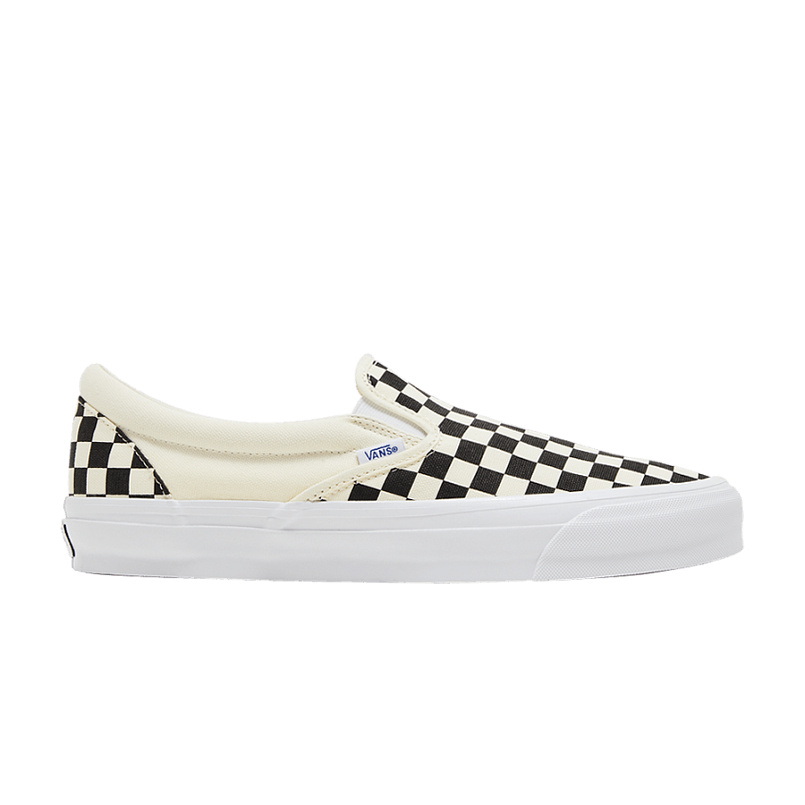 Фото № 1 с приближением к товару «‎Vans Slip-On Reissue 98 LX Checkerboard - Black»