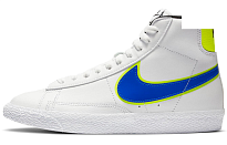 Фото № 1 с приближением к товару «‎Nike Blazer Mid (GS) WhiteBlue»