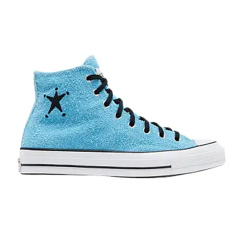 Stussy x Converse Chuck 70 High Sky Blue - 1