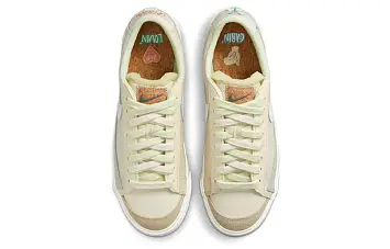 Nike Blazer Low YellowBrownGreen - 4