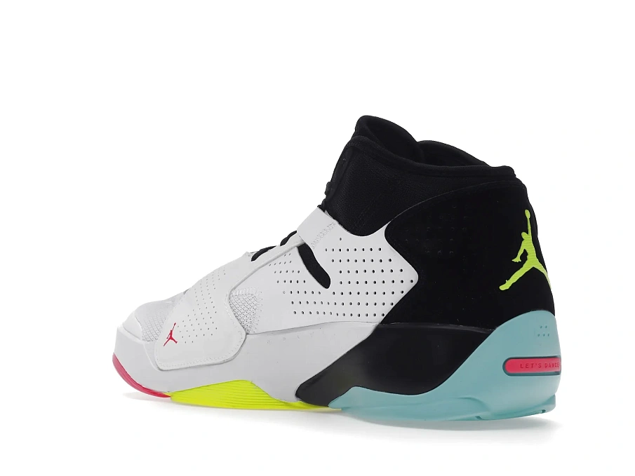 Фото № 5 с приближением к товару «‎Jordan Zion 2 White Volt Dynamic Turquoise»