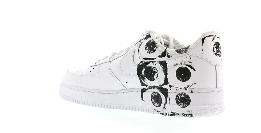 Фото № 2 с приближением к товару «‎Nike Air Force 1 Low Supreme Comme des Garcons Shirt»
