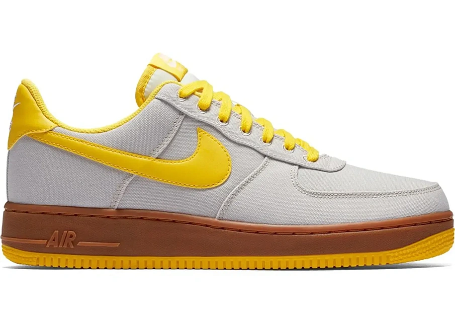 Фото № 1 с приближением к товару «‎Nike Air Force 1 Low TXT Light Bone Tour Yellow»