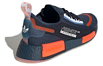 Фото № 4 с приближением к товару «‎adidas originals NMDR1 Spectoo 'Crew Navy Solar Red'»