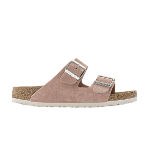 Birkenstock Women's Arizona Soft Footbed Narrow Pink Clay