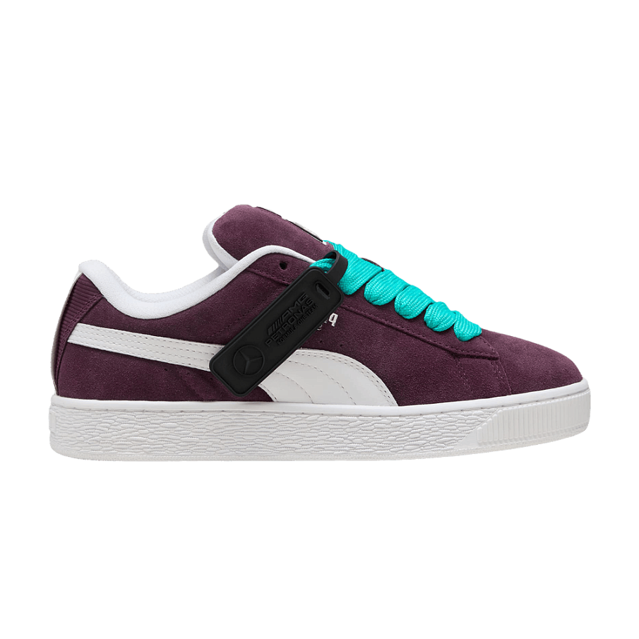 Фото № 1 с приближением к товару «‎Mercedes-AMG Petronas F1 x Puma Suede XL Midnight Plum (308526-02)»