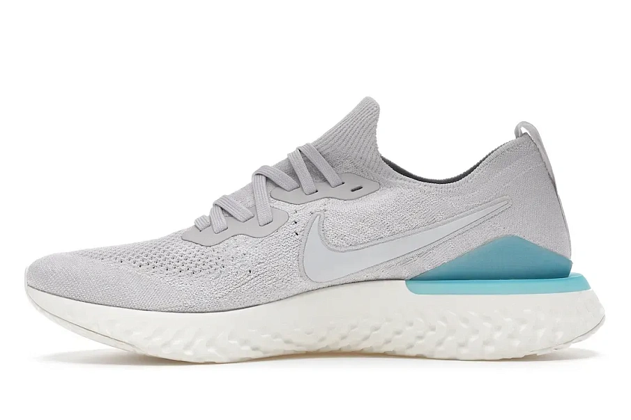 Фото № 3 с приближением к товару «‎Nike Epic React Flyknit 2 Vast Grey»