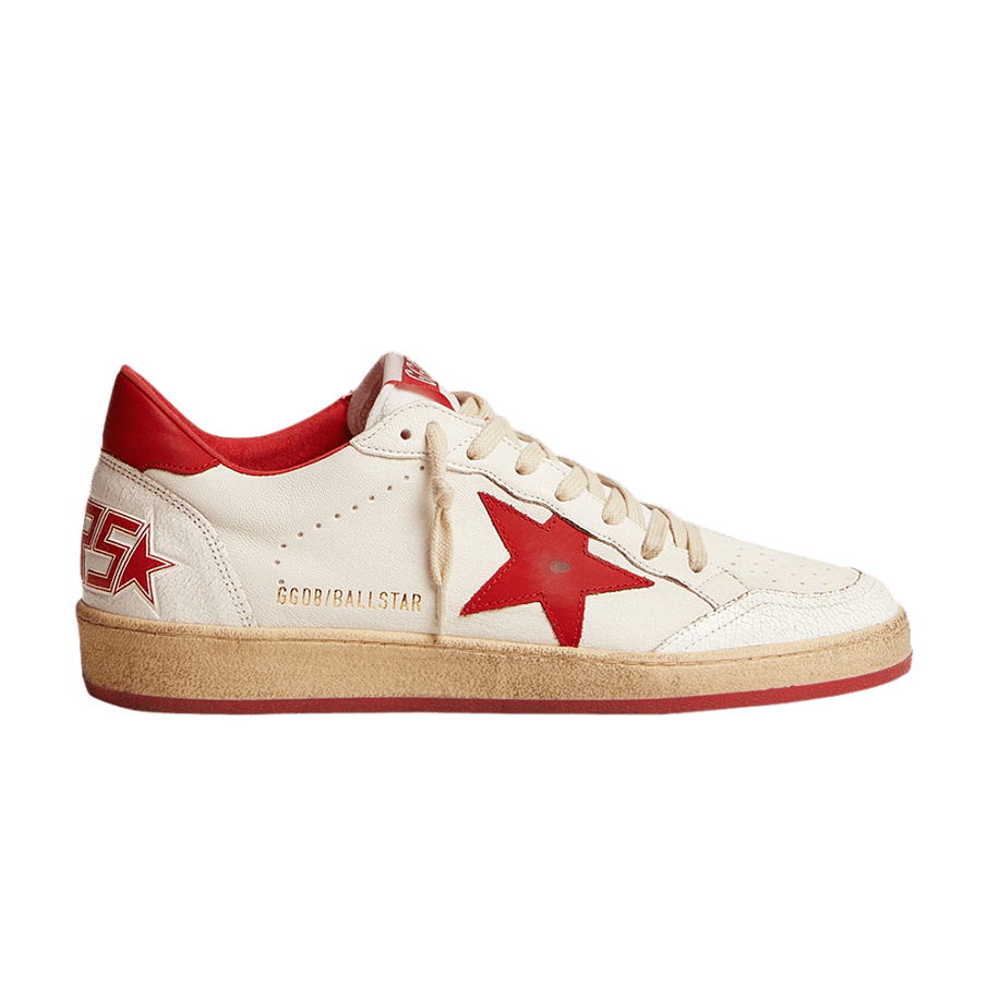 Фото № 1 с приближением к товару «‎Golden Goose Ball Star White Red»