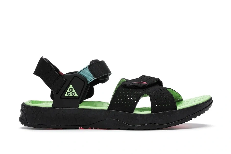 Фото № 1 с приближением к товару «‎Nike ACG Air Deschutz Black Electric Green»