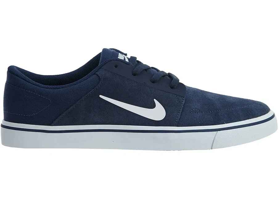 Фото № 1 с приближением к товару «‎Nike SB Portmore Midnight Navy White Gym Light Brown»