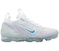 Фото № 1 с приближением к товару «‎Nike Air VaporMax 2021 FK Mismatched Swoosh White Aura »