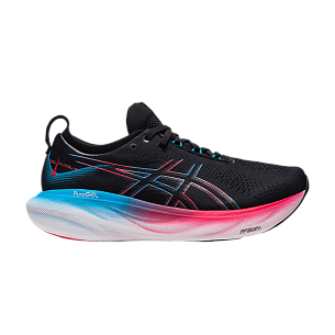 Asics Gel Nimbus 25 Black Electric Red