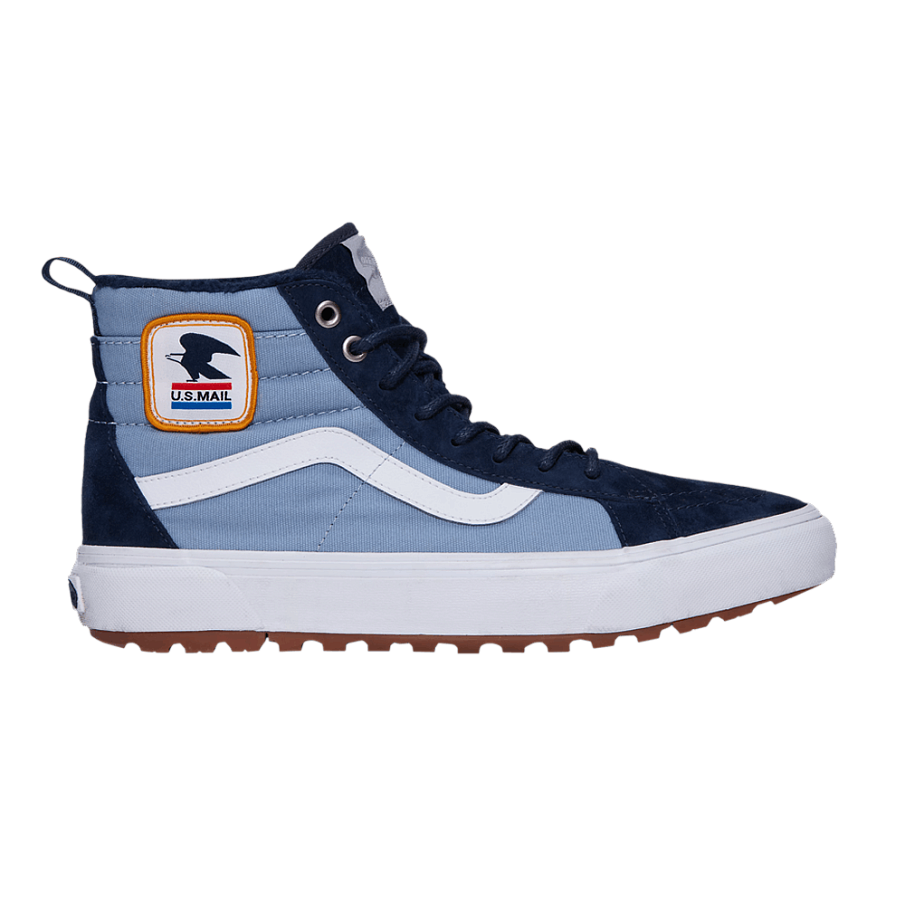 Фото № 1 с приближением к товару «‎USPS x Vans Sk8-Hi MTE 1 Dress Blues»