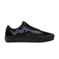 Фото № 1 с приближением к товару «‎Breana Geering x Vans Skate Old Skool Black Blue Snake»