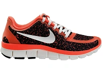 Фото № 1 с приближением к товару «‎Nike Free 5.0 V4 Total Crimson Black »