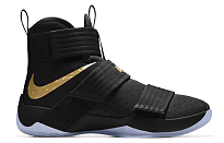 Фото № 2 с приближением к товару «‎Nike LeBron Zoom Soldier 10 Black Gold»