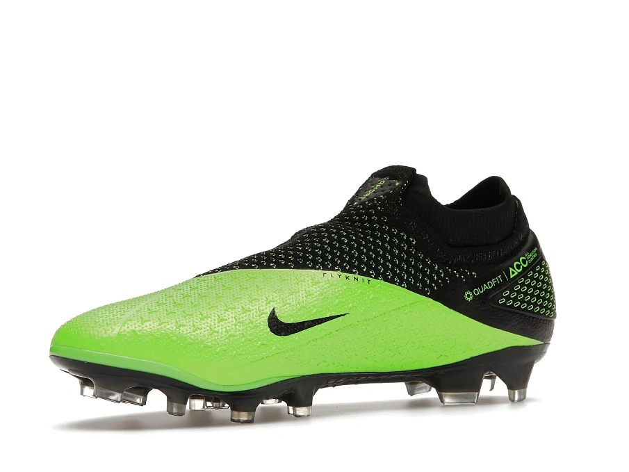 Фото № 2 с приближением к товару «‎Nike Phantom Vision 2 Elite Dynamic Fit FG Black Green Strike»