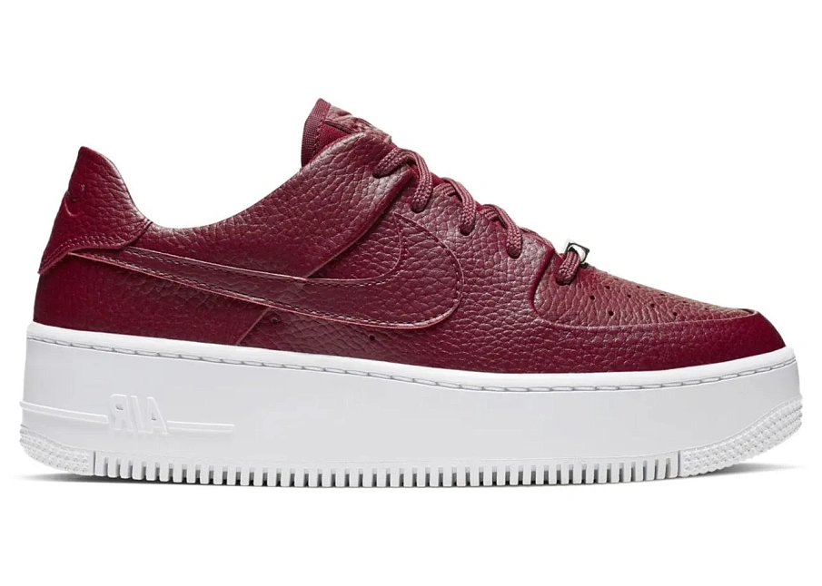 Фото № 1 с приближением к товару «‎Nike Air Force 1 Sage Low Team Red »