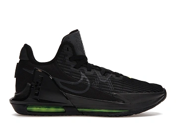 Nike LeBron Witness 6 Black Fluorescent Yellow - 1