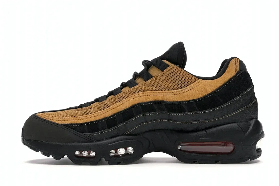 Фото № 3 с приближением к товару «‎Nike Air Max 95 Black Wheat»