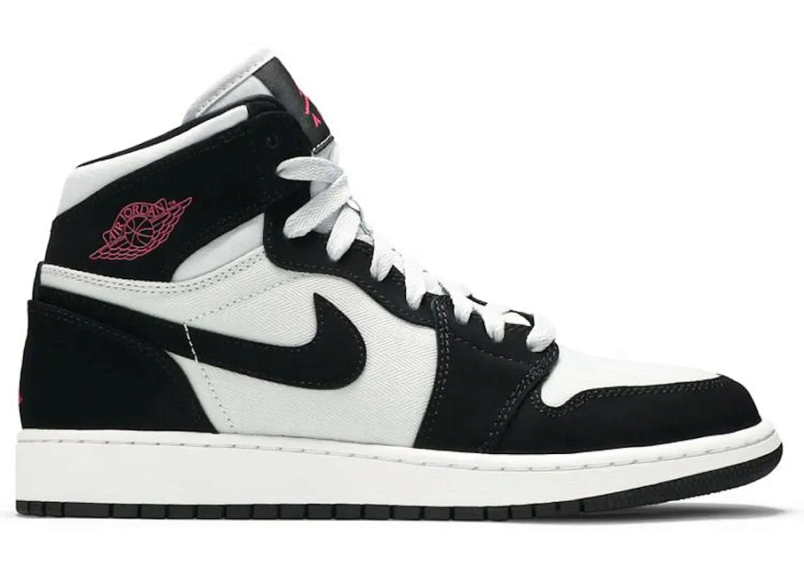 Фото № 1 с приближением к товару «‎Jordan 1 Retro High Pure Platinum Pink »