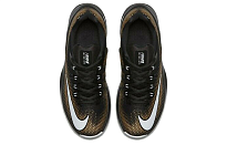 Фото № 4 с приближением к товару «‎Nike Air Max Infuriate Low Basketball Shoes BlackGold»