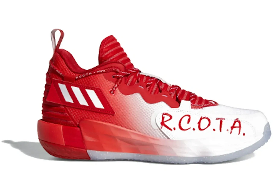 Фото № 1 с приближением к товару «‎adidas Dame 7 Opponent Advisory Red»