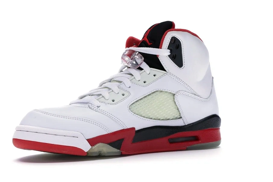 Фото № 4 с приближением к товару «‎Jordan 5 Retro Fire Red (2006)»