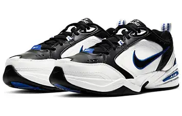 Nike Air Monarch IV 4E Wide 'White Black' - 4