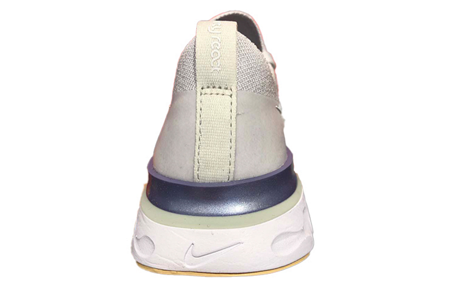 Фото № 3 с приближением к товару «‎Nike Wmns React Infinity Run Flyknit BeigeSilver»