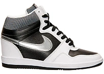 Фото № 1 с приближением к товару «‎Nike Force Sky High Black Metallic Silver White »