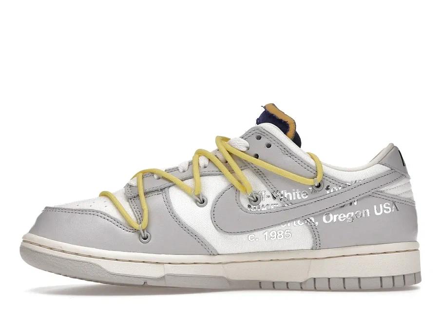 Фото № 3 с приближением к товару «‎Nike Dunk Low Off-White Lot 27»