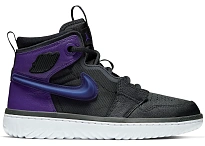Фото № 1 с приближением к товару «‎Jordan 1 High React Black Court Purple»