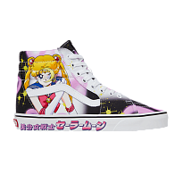 Фото № 1 с приближением к товару «‎Sailor Moon x Vans Sk8-Hi Pretty Guardian - Black Pink»