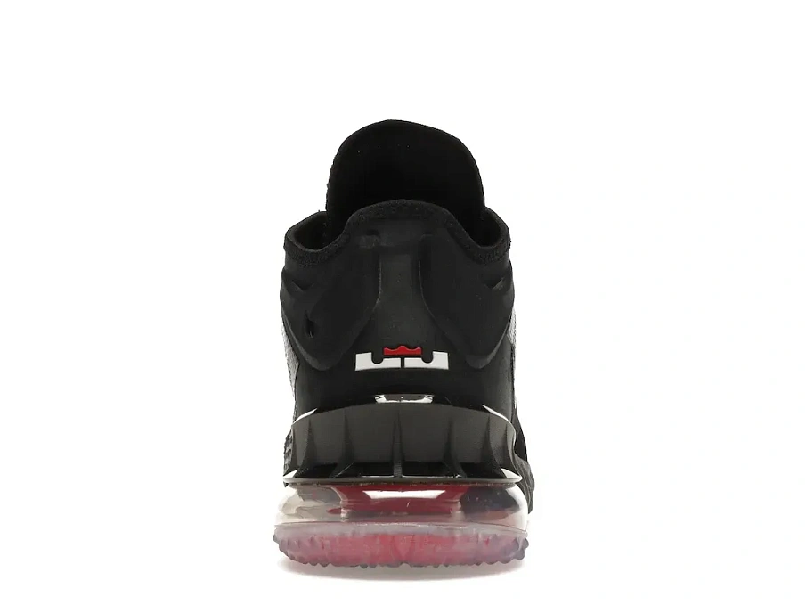 Фото № 4 с приближением к товару «‎Nike LeBron 18 Low Black Red»