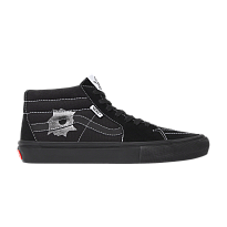 Фото № 1 с приближением к товару «‎Supreme x Nate Lowman x Vans Skate Grosso Mid Black»