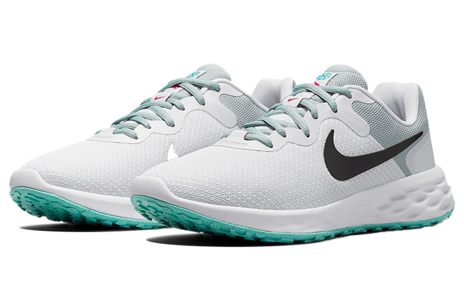 Фото № 3 с приближением к товару «‎Nike Wmns Revolution 6 Next Nature Low-Top Running Shoes GrayGreen»