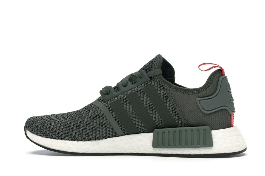 Фото № 5 с приближением к товару «‎adidas NMD R1 Olive Orange»
