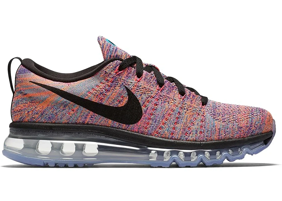 Фото № 1 с приближением к товару «‎Nike Flyknit Max Multi-Color Pink Purple »