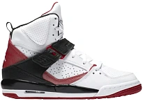 Фото № 1 с приближением к товару «‎Jordan Flight 45 High White Red Black »