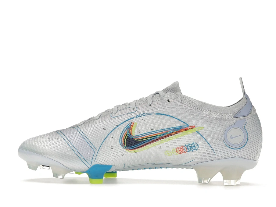 Фото № 6 с приближением к товару «‎Nike Vapor 14 Elite FG Football Grey Light Marine»