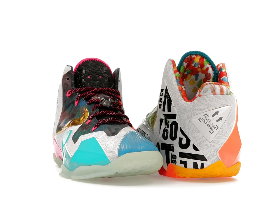 Фото № 4 с приближением к товару «‎Nike LeBron 11 What the LeBron»
