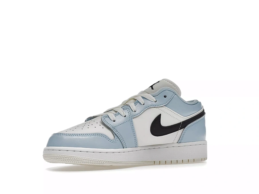 Фото № 2 с приближением к товару «‎Jordan 1 Low Ice Blue Black »